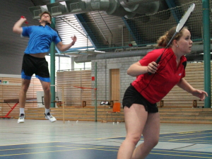 Moana Klein/BSpFr Neusatz und Bjrn Hagemeister/VfB Friedrichshafen