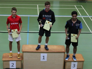 Andreas Mller 1. Platz im Jungeneinzel U17 