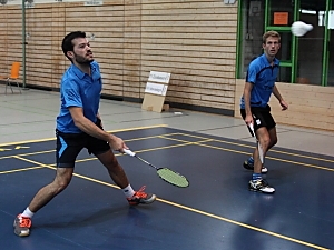 Georg Ebner und Timo Wernet im 2. Herrendoppel