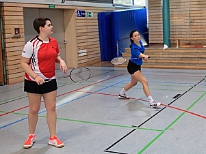 Lisa Keller und Isabel Brinkmann im Damendoppel