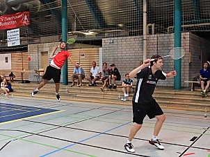 Timo Wernet und Andreas Bhler im Herren-Doppel