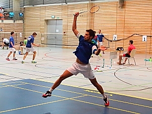 Titelverteidiger Simon Discher/BC Offenburg