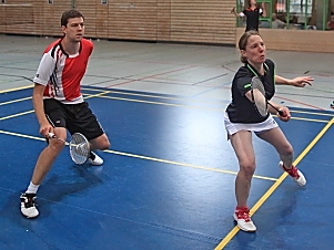 Stefanie Matt und Andreas Bhler Vizemeister im Mixed der A-Klasse