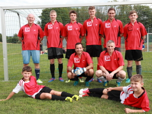 Unsere Mannschaft die Badminton-Kickers