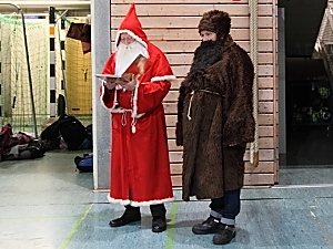 Der Nikolaus und Knecht Ruprecht